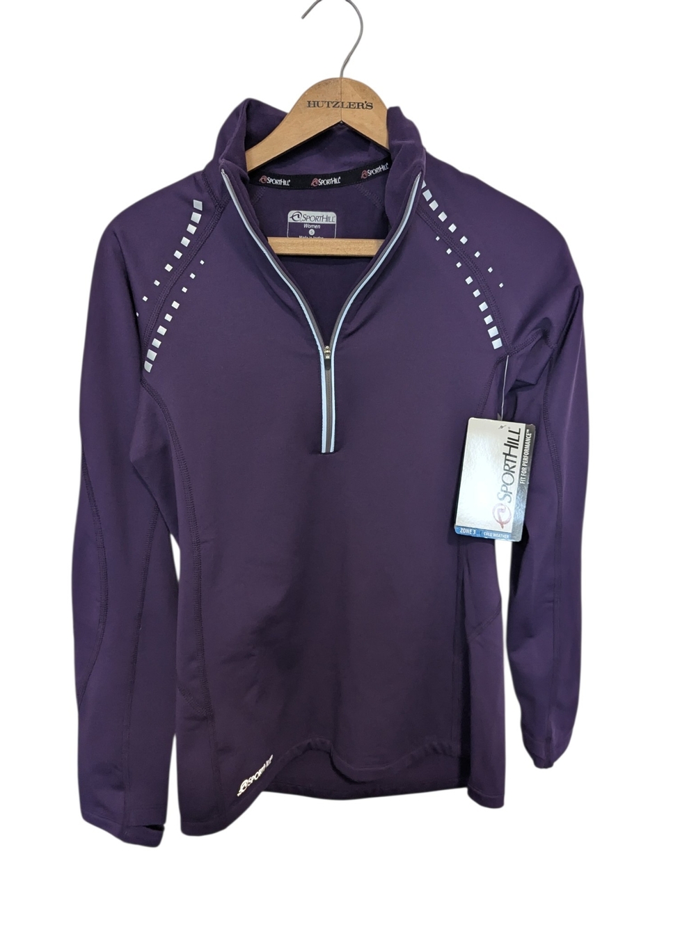 Women's SportHill ULT VIS III Half-Zip Performance Jacket Size S